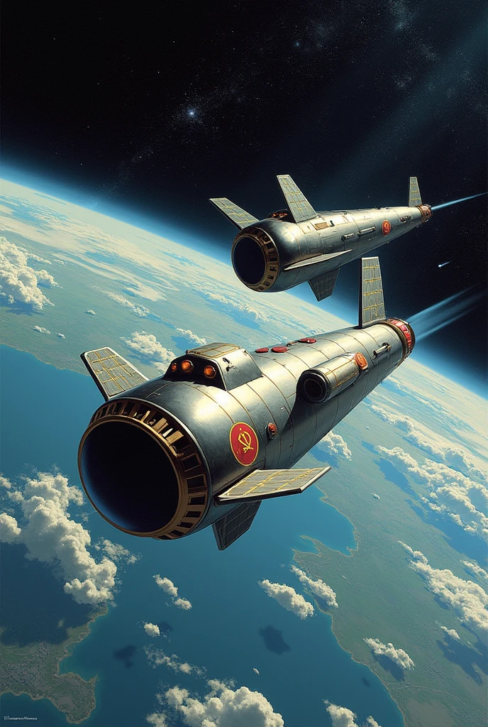 Soyuz 4 and Soyuz 5 move even closer