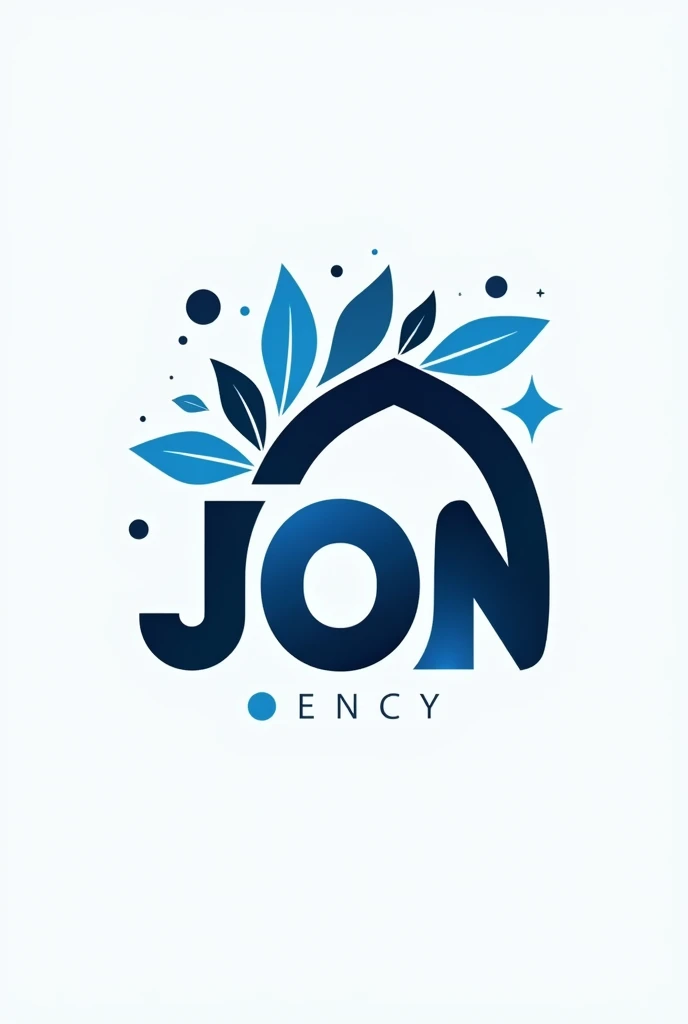 A logo that represents me with the letters JON