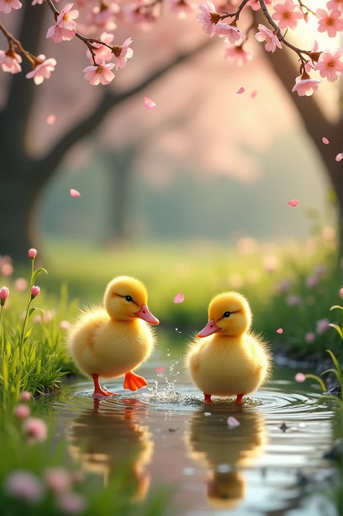 But only two little ducks came back.