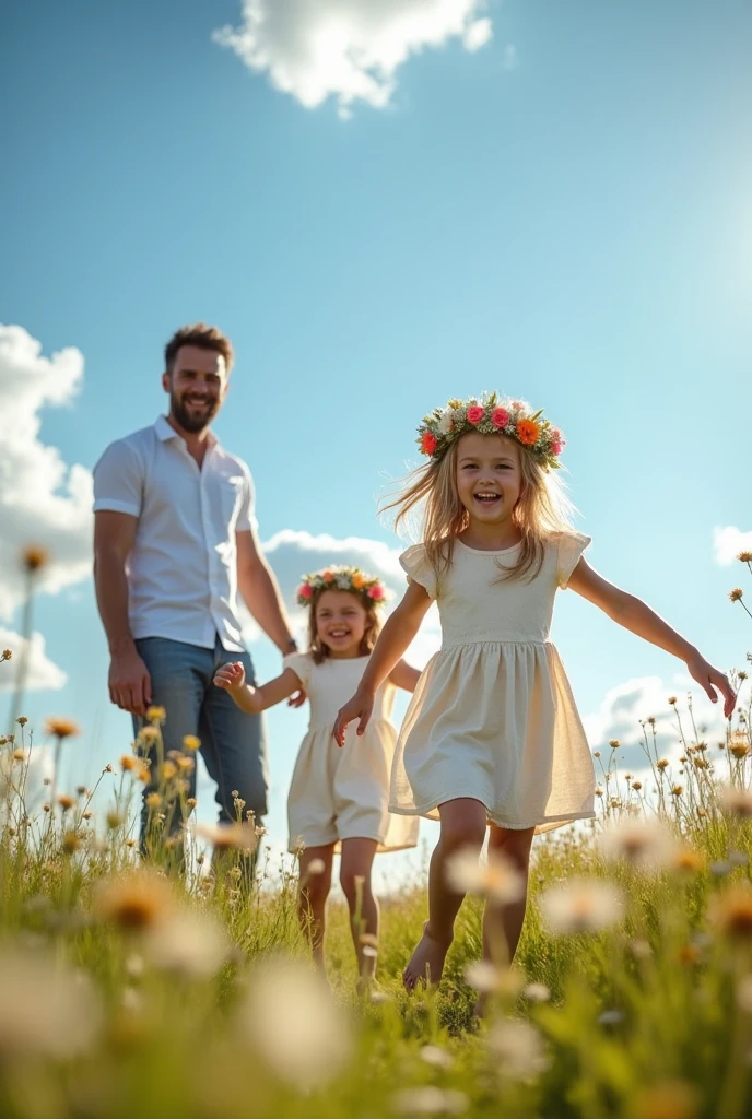 Family of 7, Husband, wife, three boys, one toddler girl, one baby girl, nature