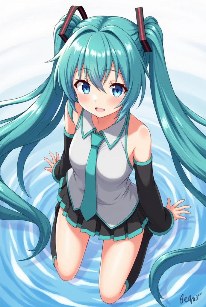 Create a sexual image of nejire hado