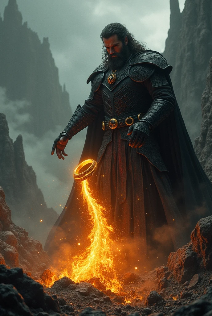 Spawns the Ring of Power falling into Sauron's hands