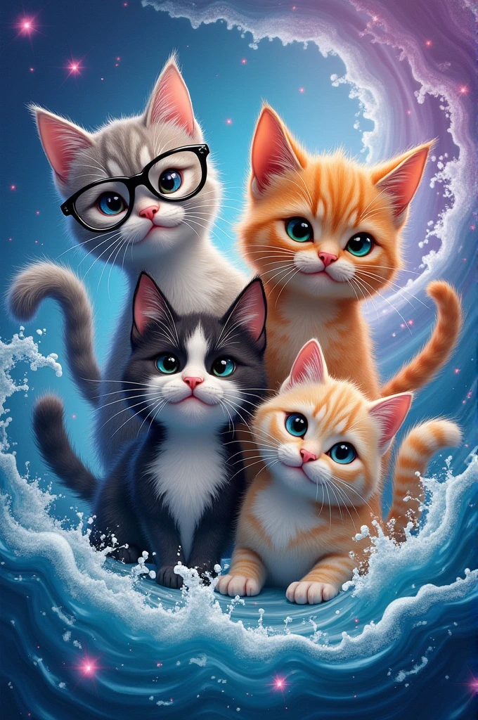 torrent poster with cats 