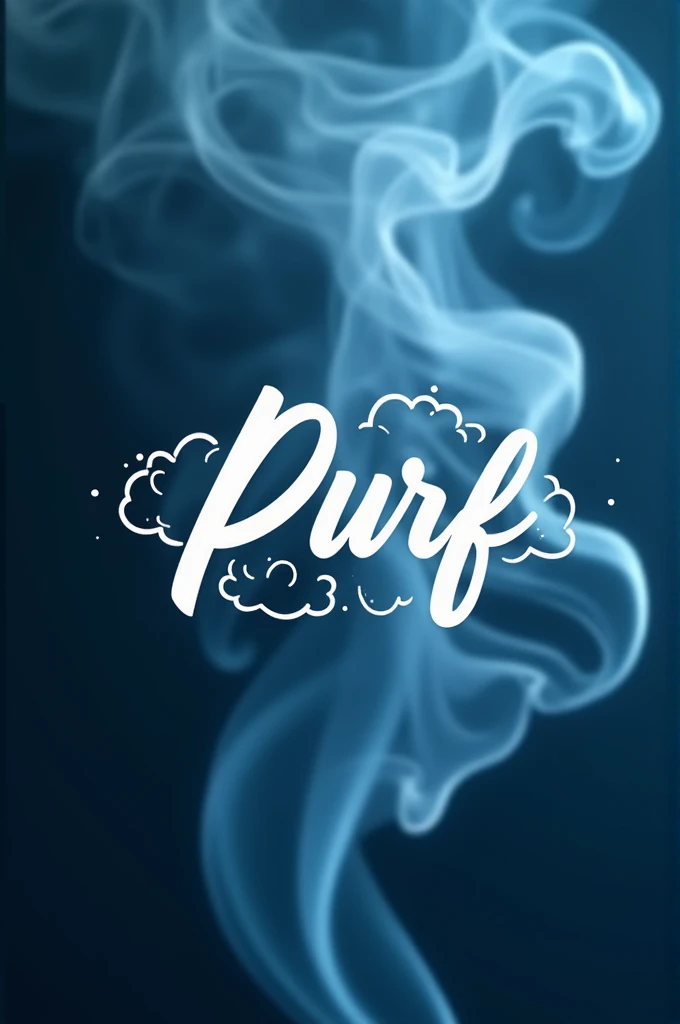 A logo for a vape store named pure puff