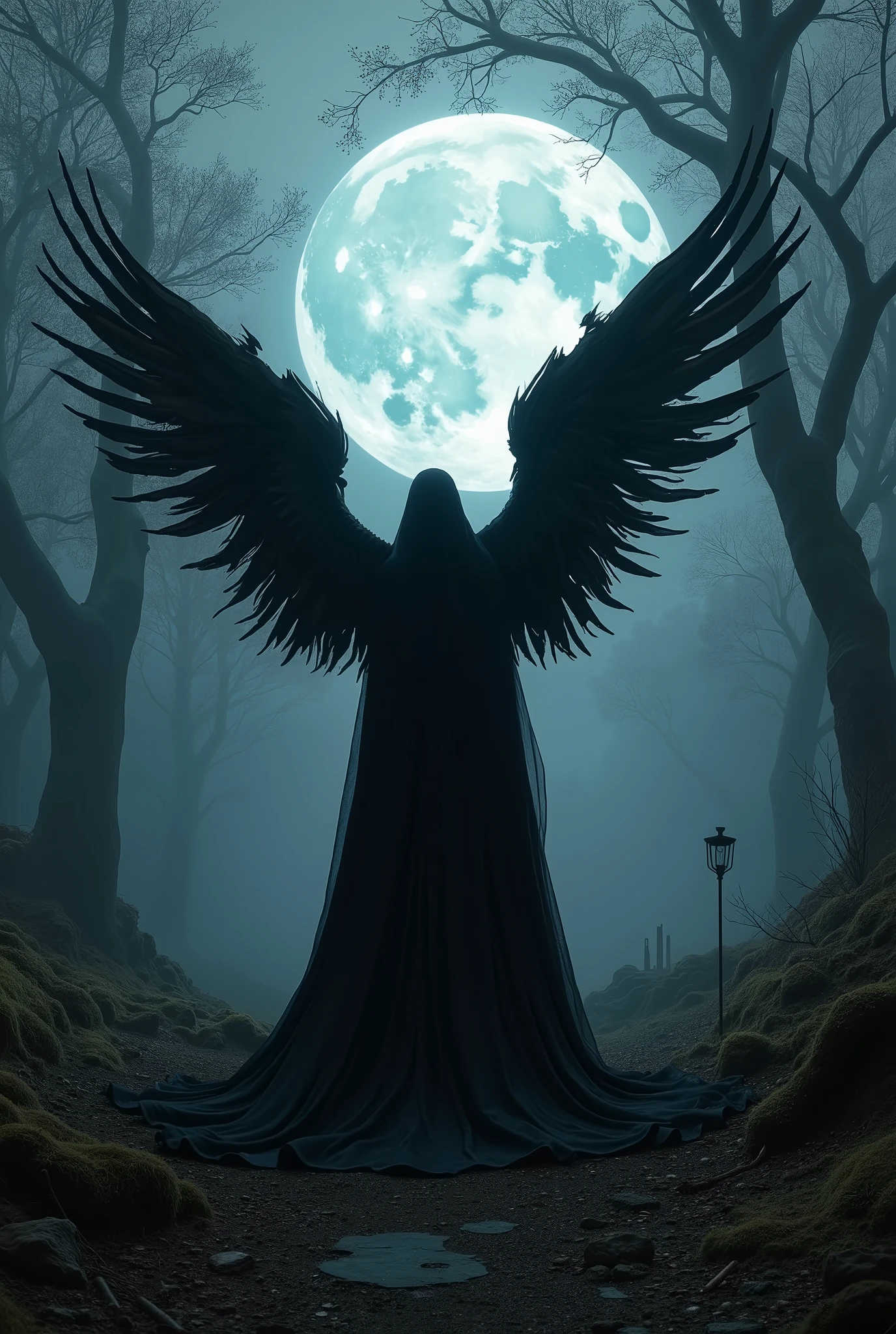 Three demons gave me a name.
Ardat Lili, Lilu, Lilitu.
Black wings crossed.
I am protected from the Sun by them.
Three demons gave me a name.
I am a ghost, I am a shadow.
I am Lilith!
I am hatred, pain.
I am Lilith!