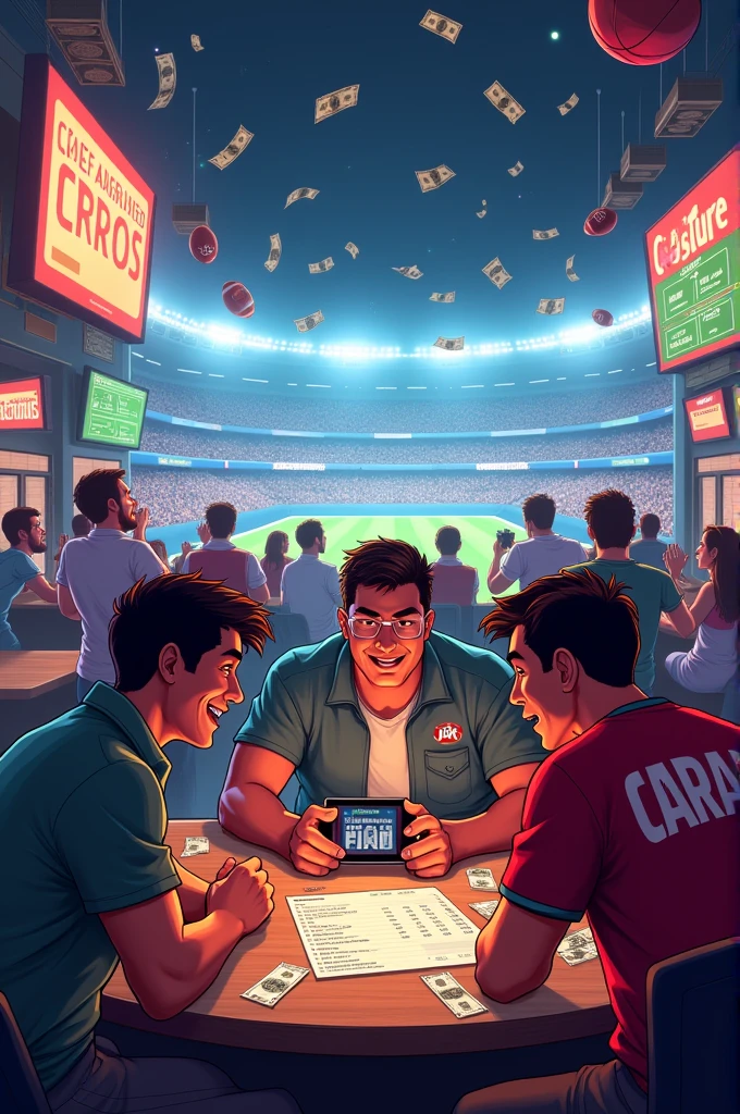 I want an image for a WhatsApp group called the fixed and combined JC, This group is related to sports betting.