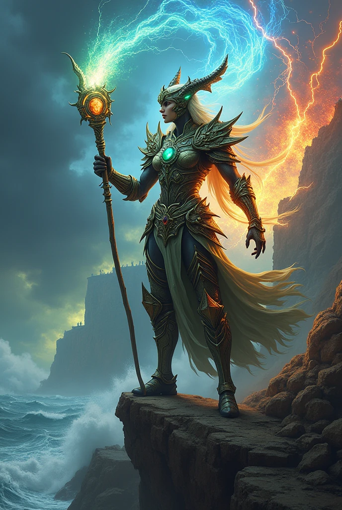 A deadly warrior of the 4 elements