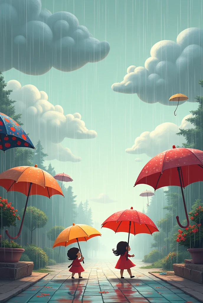 rainy clipart