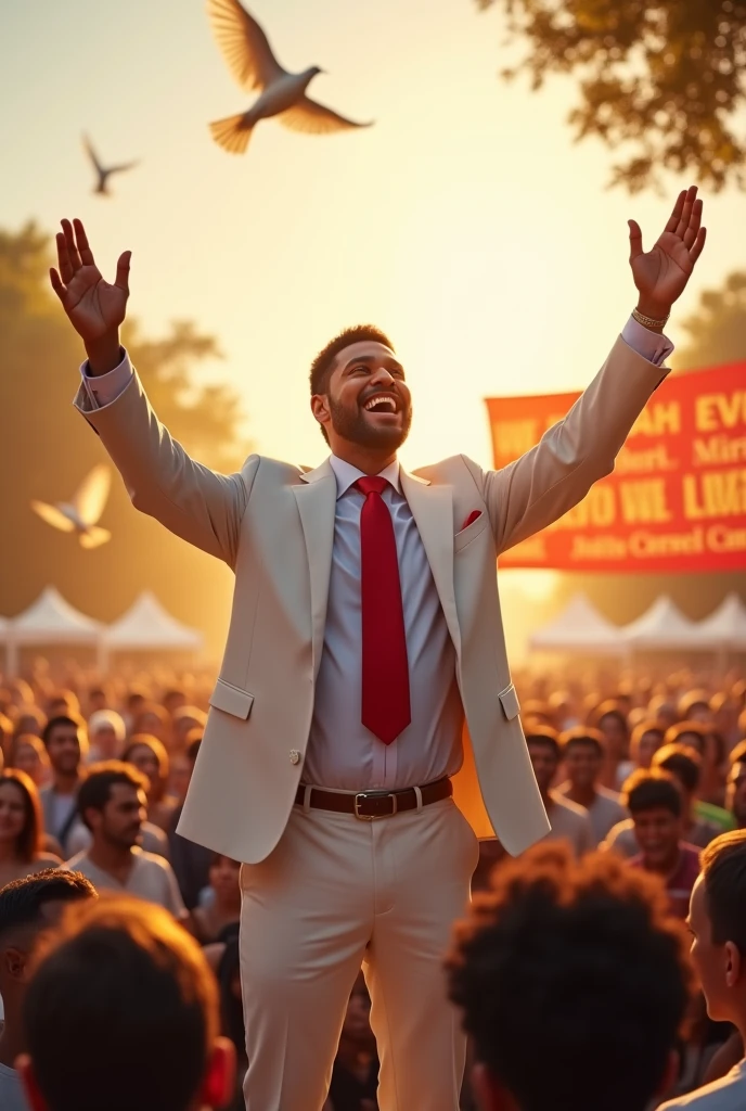 Evangelistic Campaign Redeemed by His Blood