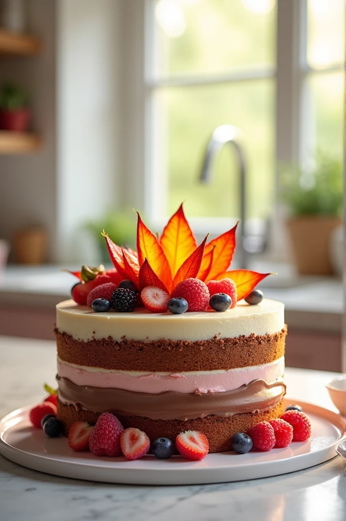 You could make a gourmet cake or cakes with the fruzolic logo. 