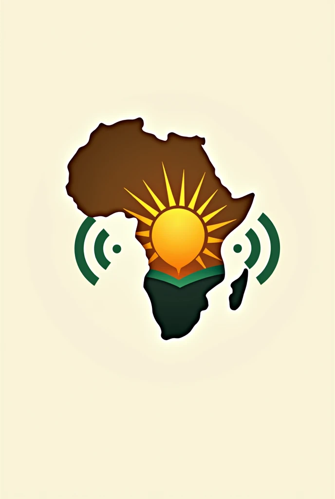 Here’s a prompt for generating a logo illustration for a radio station called "Radio West Africa":

"Create a logo illustration for a radio station named 'Radio West Africa.' The logo should incorporate a modern, vibrant design that reflects the dynamic and diverse culture of West Africa. Use elements such as stylized radio waves, and the outline of the African continent. The color palette should include warm, earthy tones like orange, brown, and gold, along with deep green or blue to represent the rich natural landscapes of the region. The design should be clean and professional, suitable for both digital and print media."