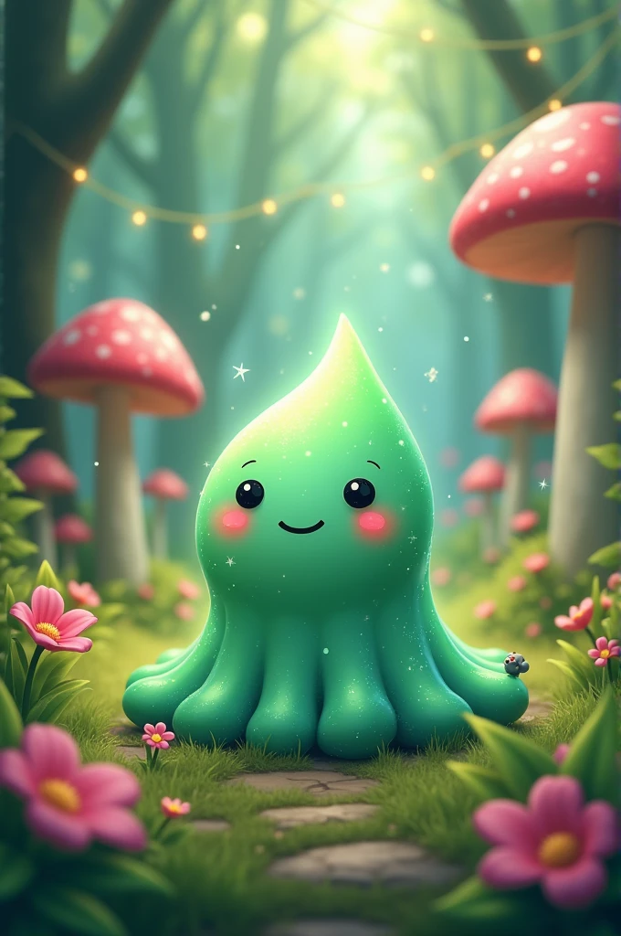 Cute slime Charactet