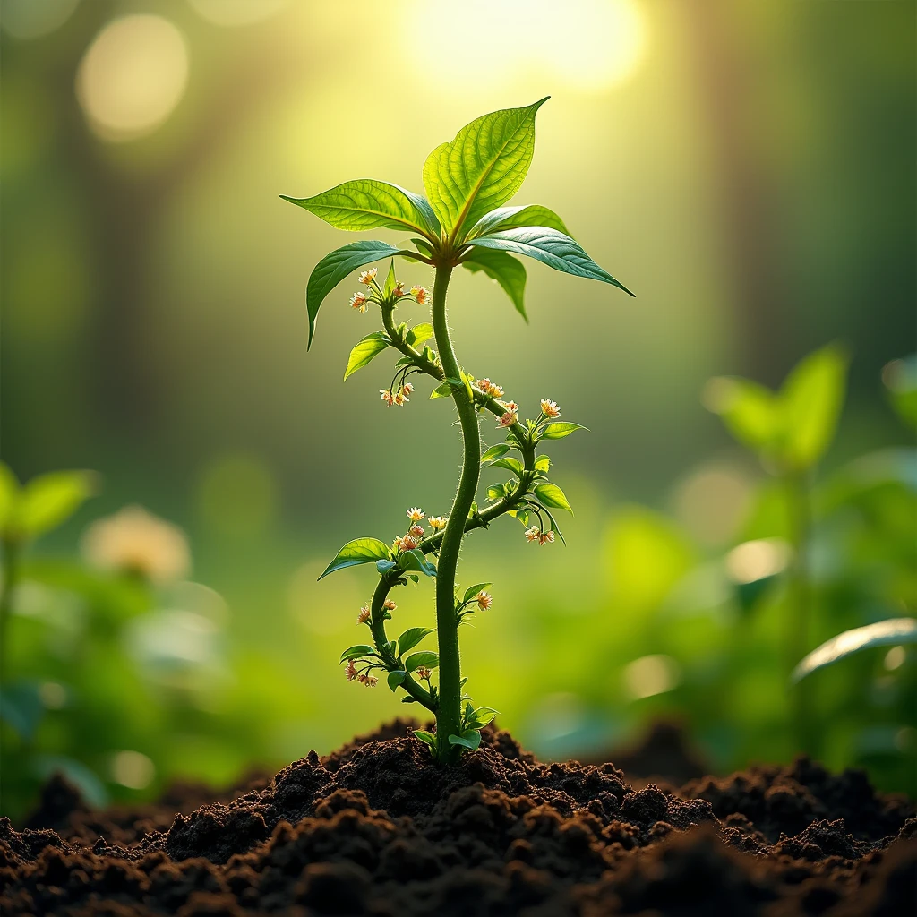 stem, vine