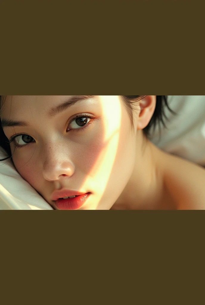 Realistic glowing skin, ,Always look at the camera, ,(sweating:1.2),Black Hair,short hair,Tie your hair short,Silky translucent white skin,best Realistic depiction,(Very detailed美しい顔), Great face and eyes, (Highest quality:1.4), (Very detailedな), (Very detailed CG 統合 8k 壁紙), Very detailed, High resolution raw color photos, Professional photography, Realistic portrait,
 (Detailed RAW photos of the girl&#39;s whole body), Canon EOS R5 250mm, Sharp focus, Cinema Lighting,  (No makeup:1.2), Fine skin, Delicate collarbone,(Ultra-high resolution:1.6), (Realistic:1.6), 