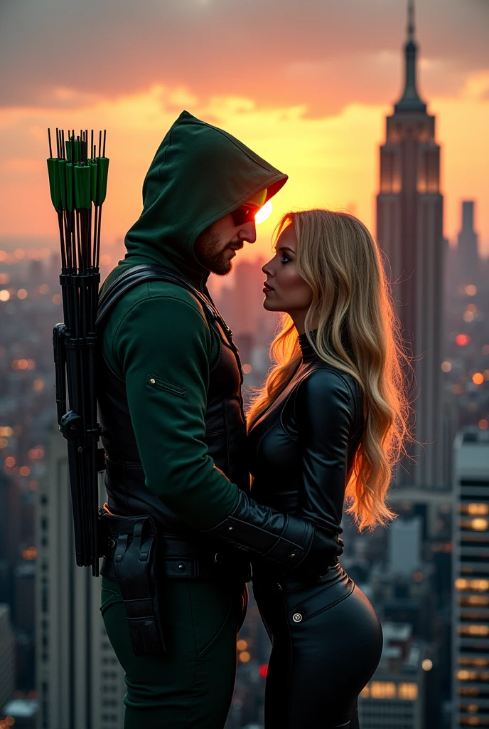 Green Arrow black canary love