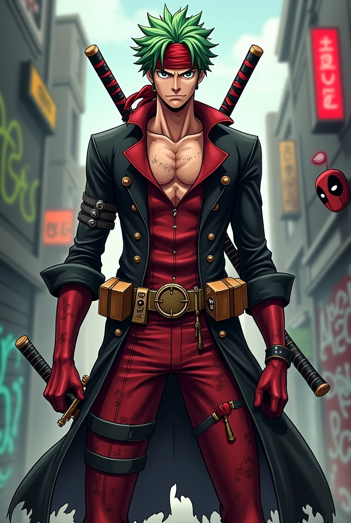Ronoroa Zoro costume from Deadpool 