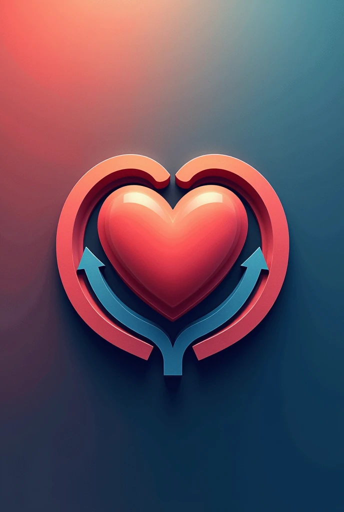 create for me an authentic logo for the following project ''love in motion'' that helps employees of a company