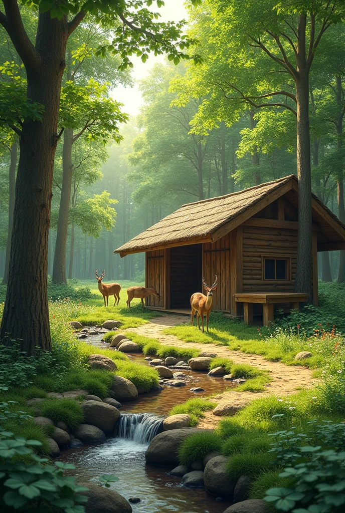 Design for Deer’s Shelter

Food and water facility for deer in this shelter