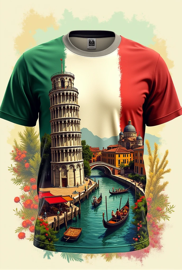 A t-shirt inspired by Italy