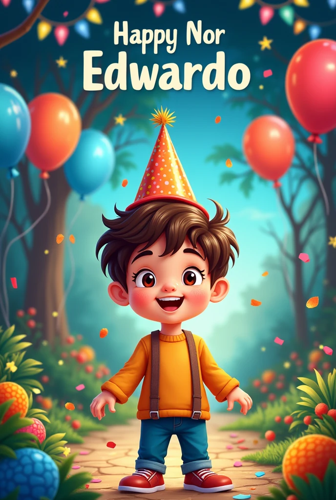 Eduardo's birthday invitation, is 11/09, at 19:00