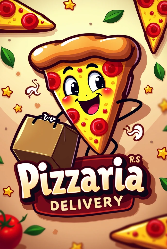 FAÇA LOGO RS PIZZARIA DELIVERY

