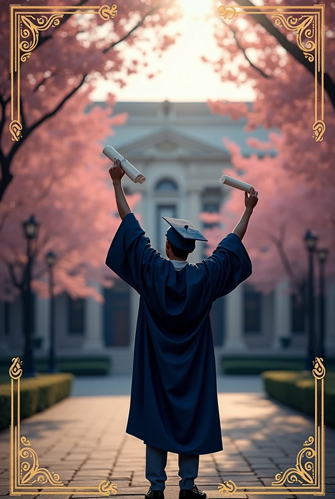 Make a graduation or oath-of-law invitation
