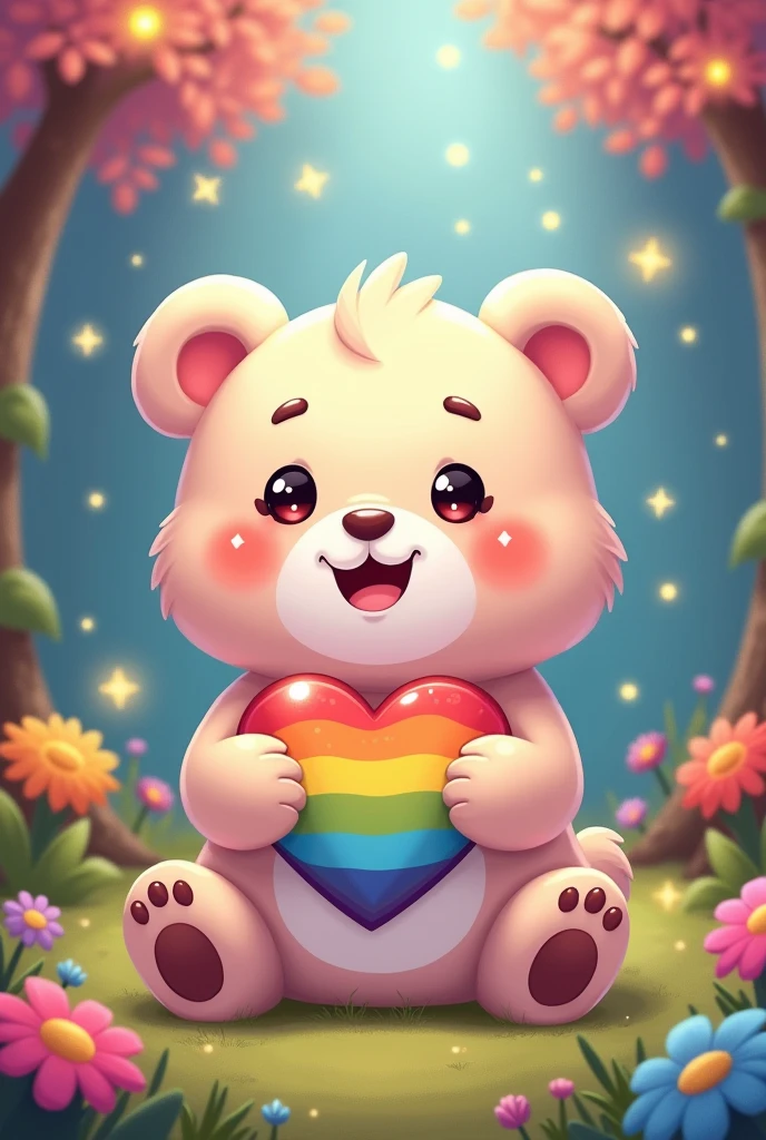 Oso chibi demisexual lgbt