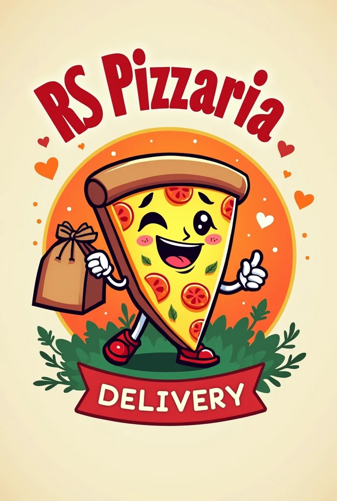 FAÇA LOGO RS PIZZARIA DELIVERY