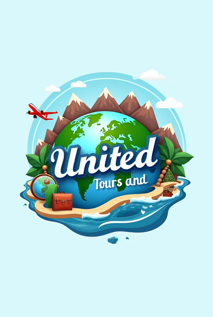 Generate A Logo Name As United Tours And Travels 
