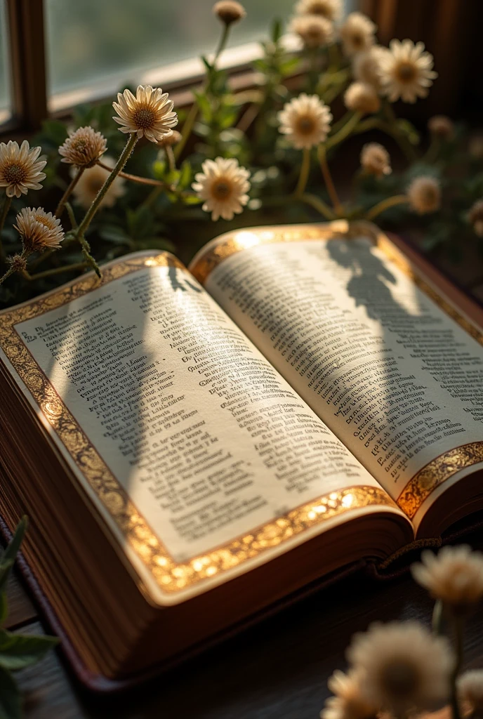 A Bible open to the book of Luke