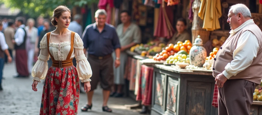 Dressing in colonial times