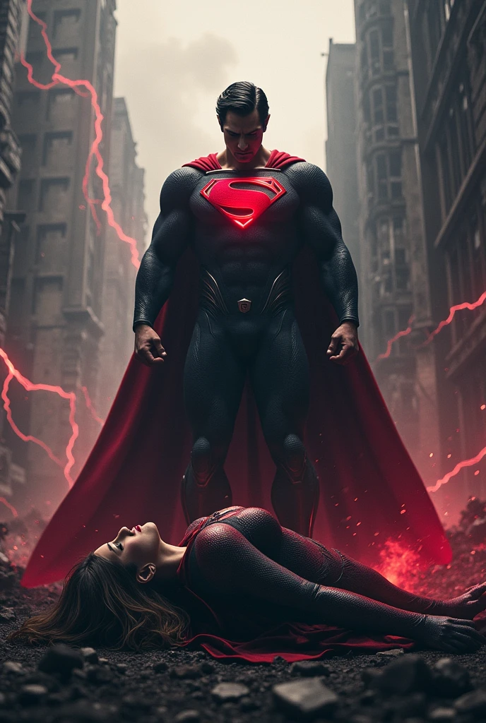 Evil SuperMan killed Wonder girl