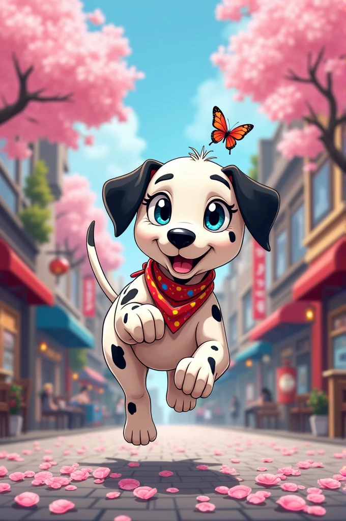 Dalmatian dog manga