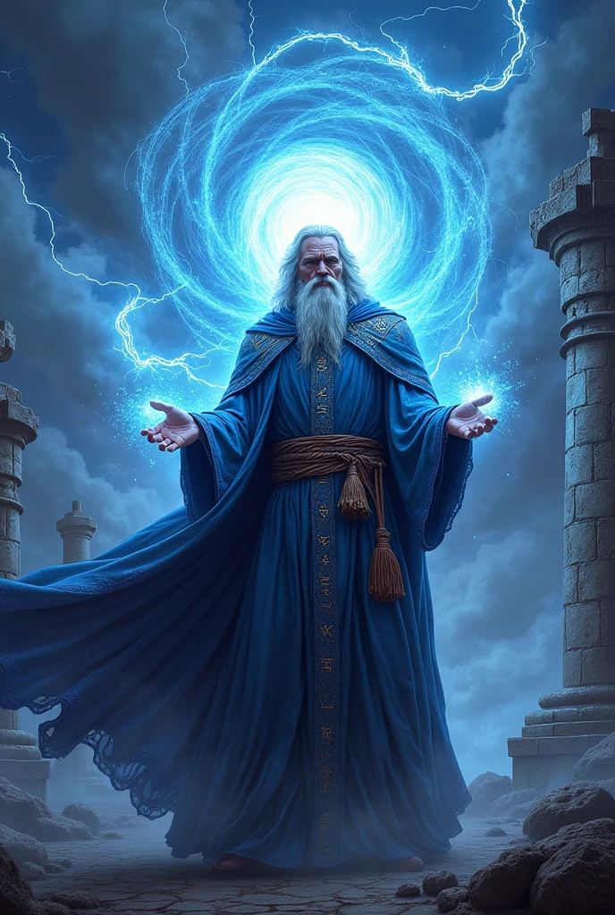 The spell turning against the wizard