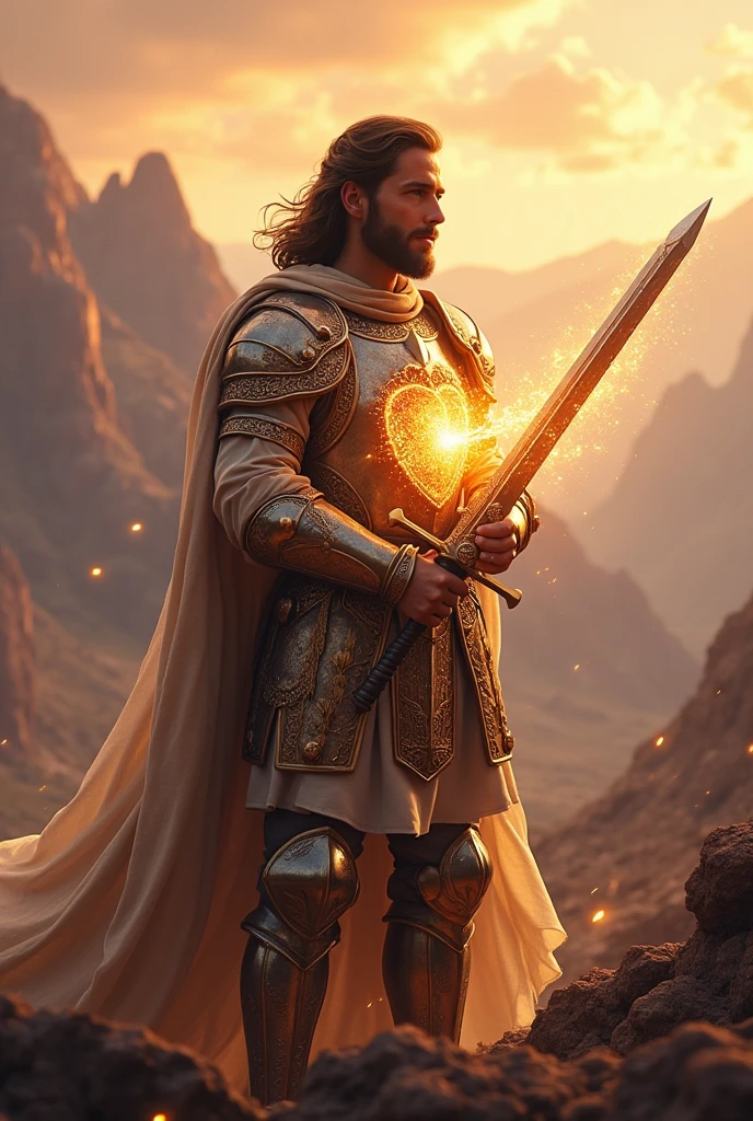 Warrior heart God love David