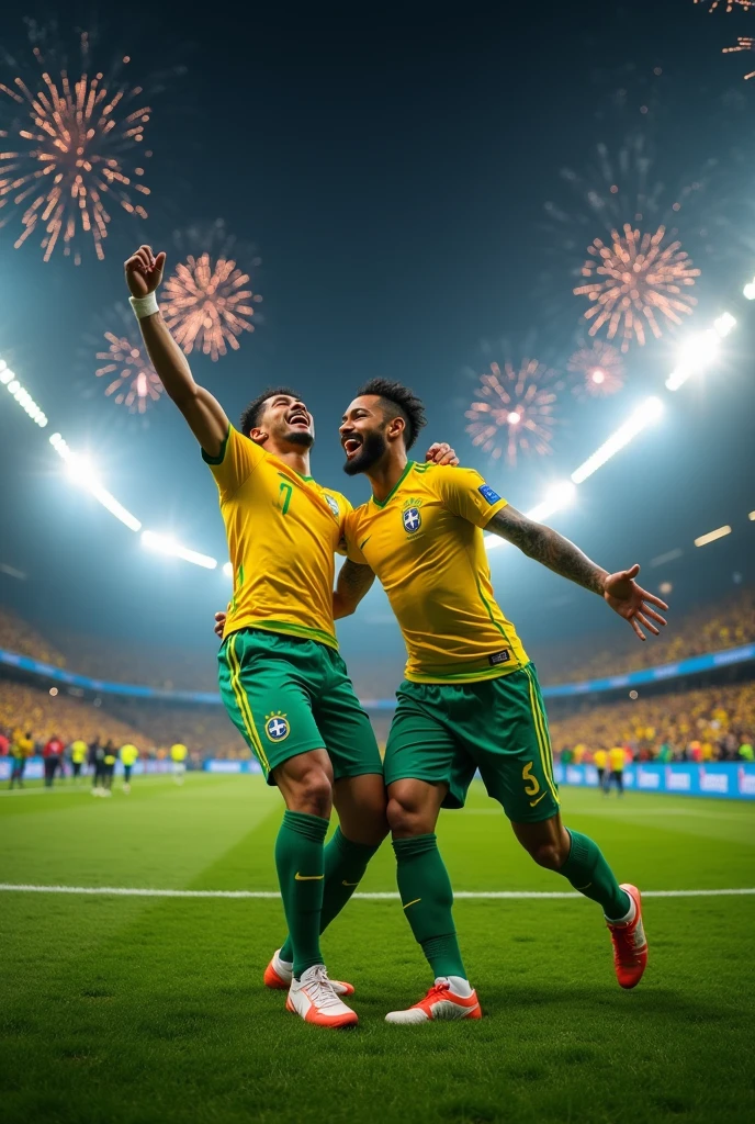 Make Vinicius Junior and Neymar win a World Cup versus France