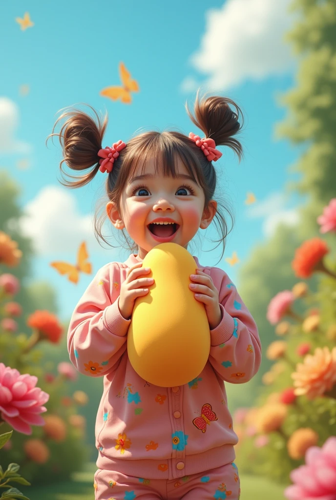 girl holding a penis