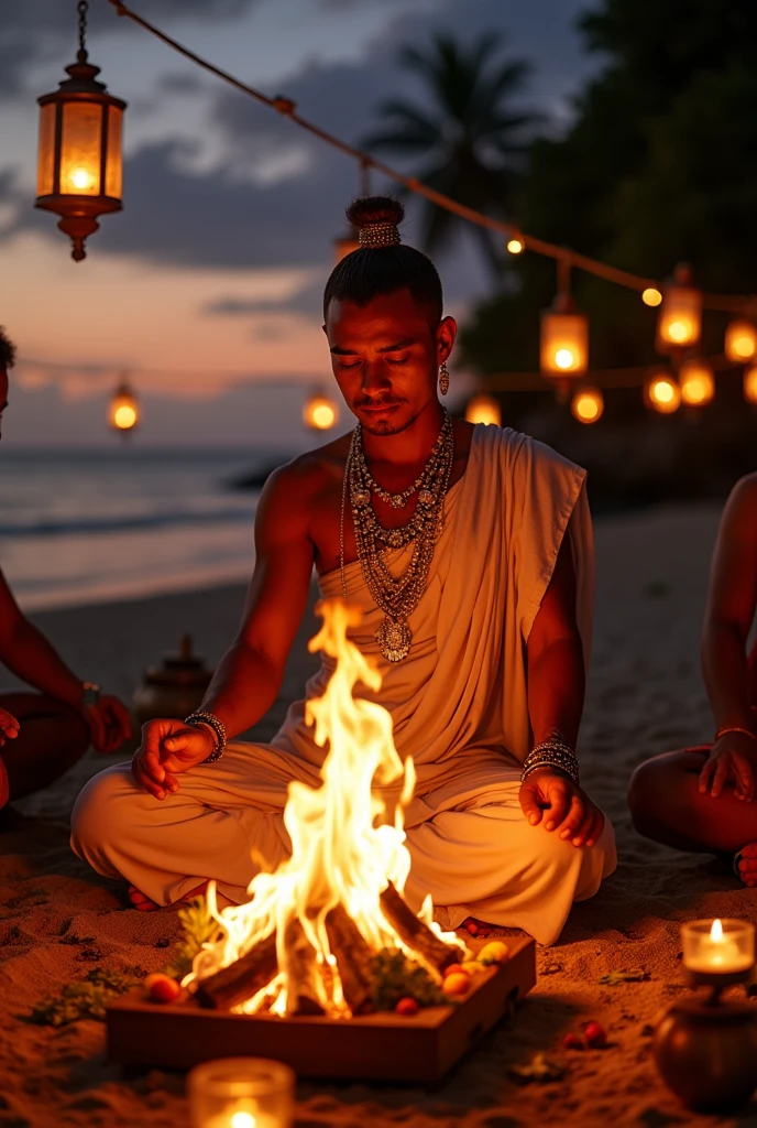 Koh Lanta the sacred fire