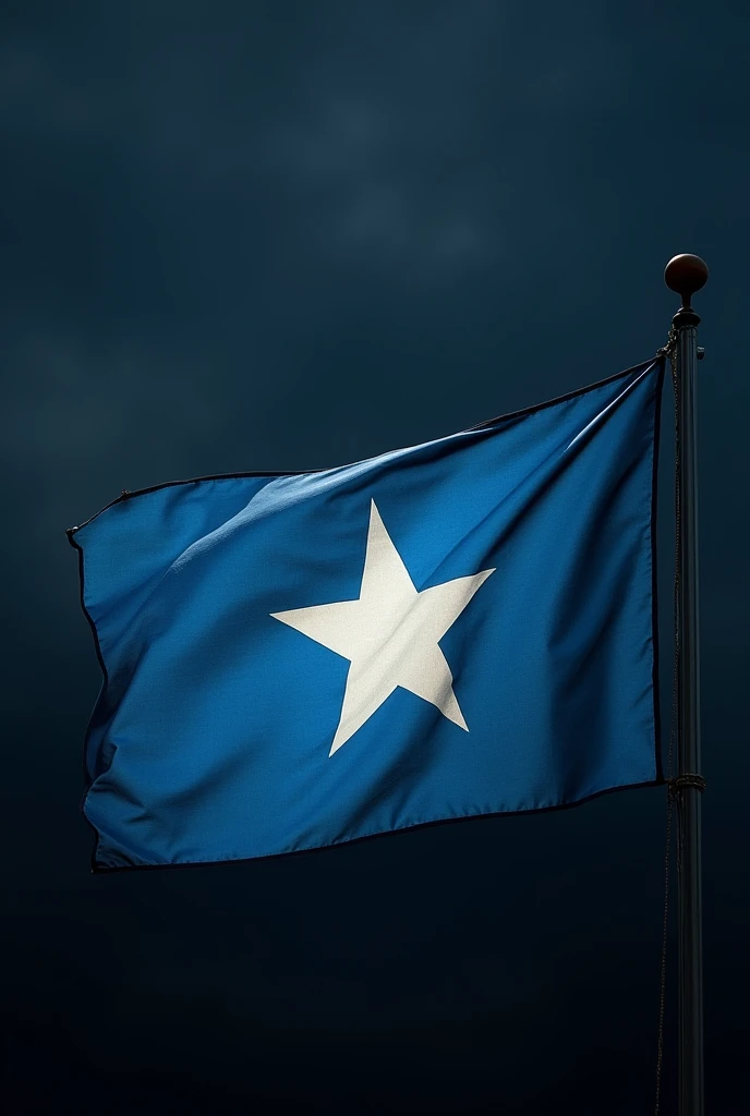 Flag of somali without light