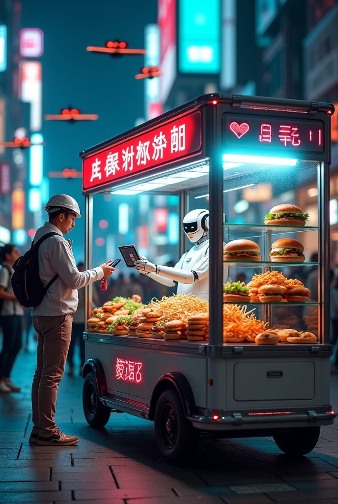 WHAT FAST FOOD CARTS WOULD LIKE IN THE FUTURE