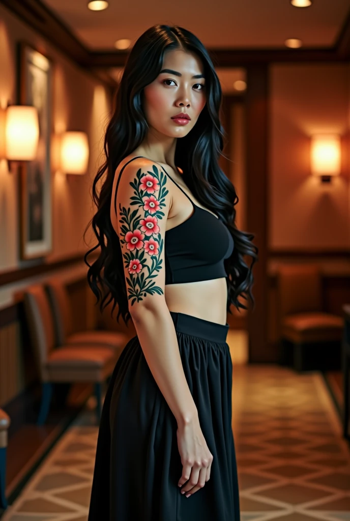 wife, Japanese woman, huge tits, black har, long, 40ans, more from the foyer, tattoo