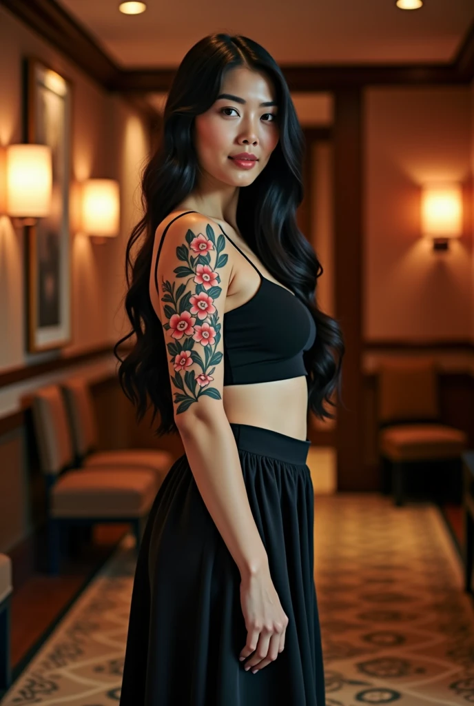 wife, Japanese woman, huge tits, black har, long, 40ans, more from the foyer, tattoo