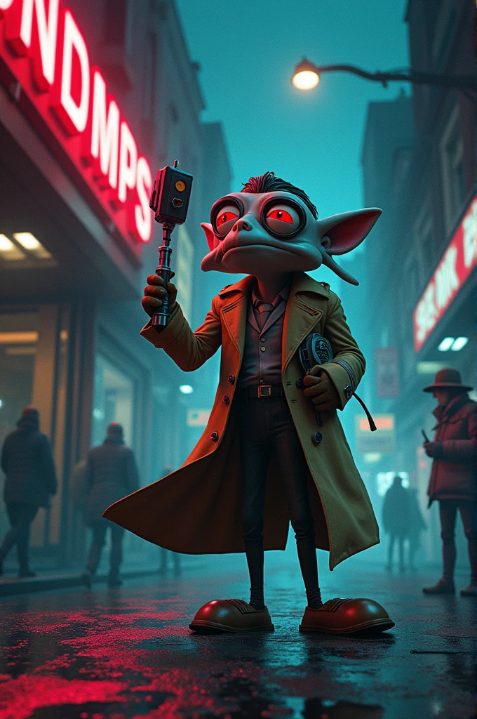 Inspector Gadget on drugs. Inspector Gadget, droopy eyes, Red eyes, swollen eyes