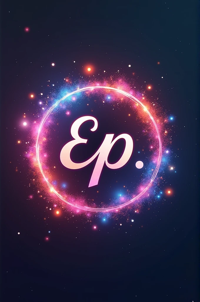Profile picture for my Instagram store for a designer account named Ep.designer,Written "Ep" At the center