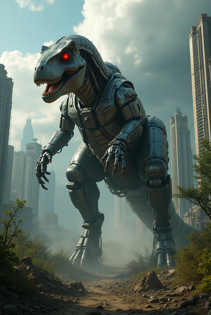 Cyborg dinosaur
