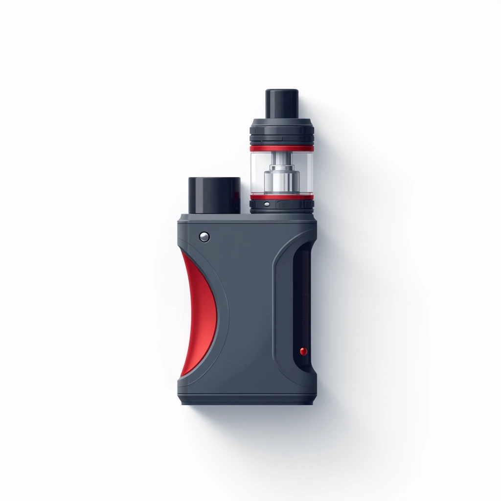 Vector art, vape device white background