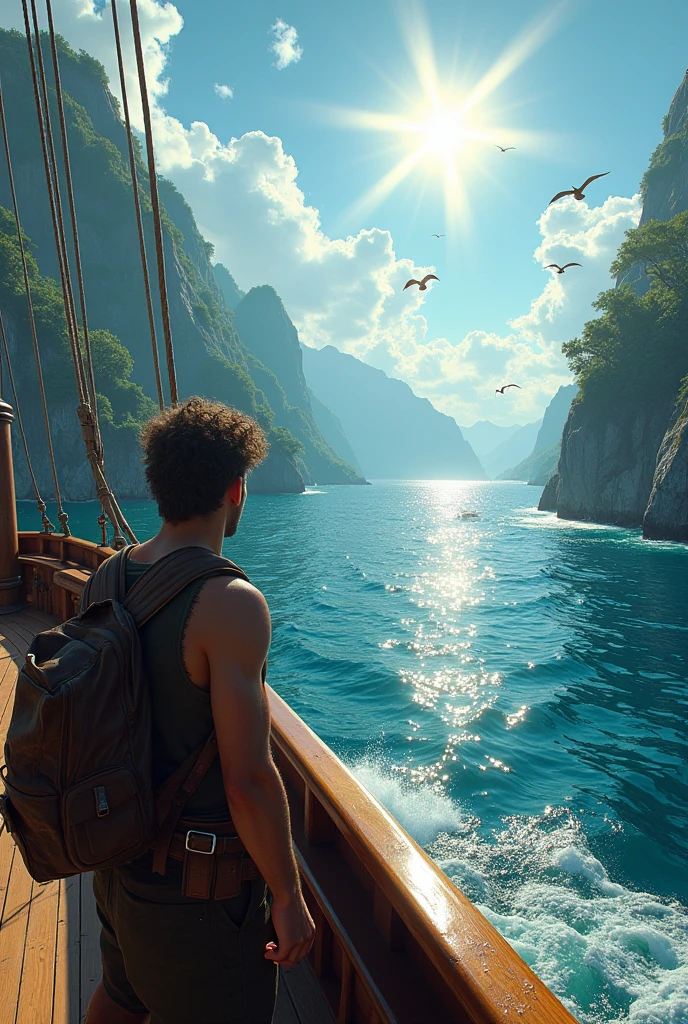Discovering a new continent from the sea