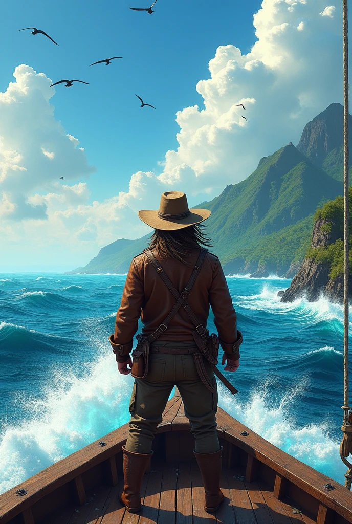 Discovering a new continent from the sea