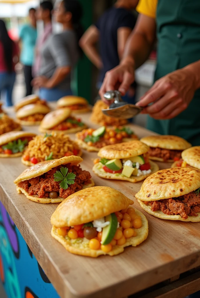 IGNOVATIVE VENEZUELAN AREPAS IDEA FOR FAST FOOD