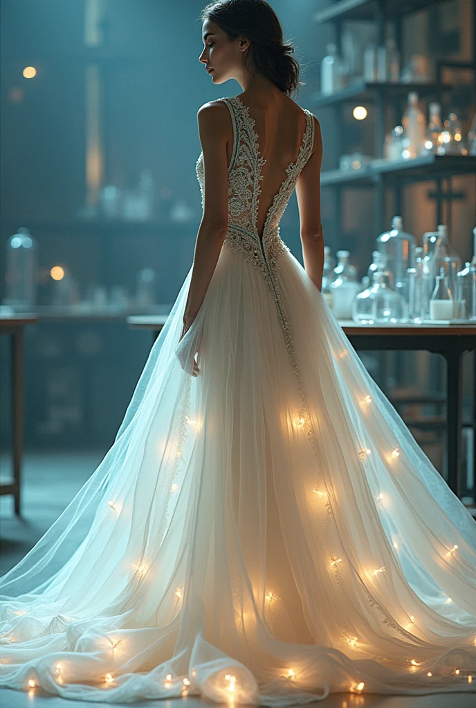 A feminine and elegant dress but about THE EXACT BONE SCIENCE THAT HAS TO DO WITH PHYSICS, CHEMISTRY AND MATHEMATICS 